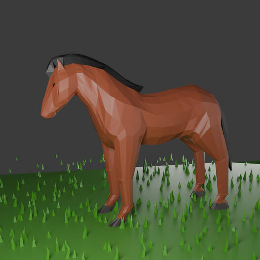 LowPolyHorse